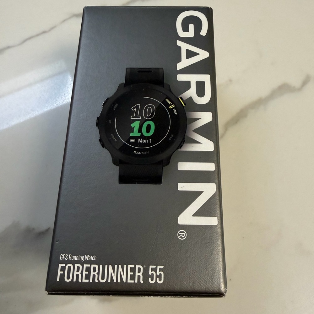 Garmin Forerunner 55 GPS Watch Box